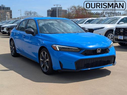 Boost Blue Pearl 2026 Honda Civic Hybrid Sport Touring