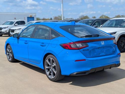 Boost Blue Pearl 2026 Honda Civic Hybrid Sport Touring