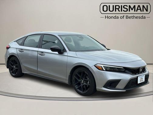 Silver 2024 Honda Civic Sport