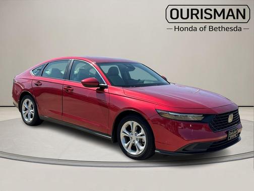 Red 2024 Honda Accord LX