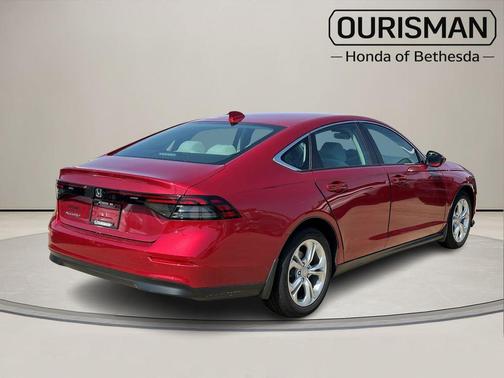 Red 2024 Honda Accord LX