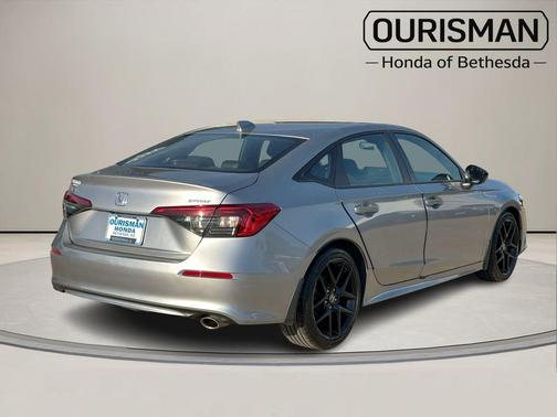 Silver Metallic 2024 Honda Civic Sport