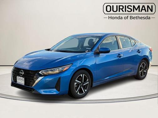 Electric Blue Metallic 2024 Nissan Sentra SV