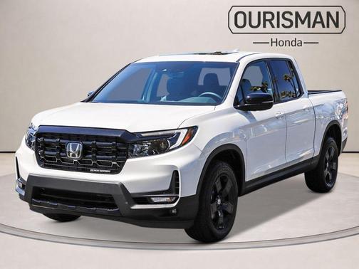 Platinum White 2026 Honda Ridgeline Black Edition