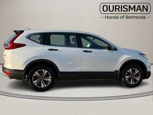 White 2019 Honda CR-V LX
