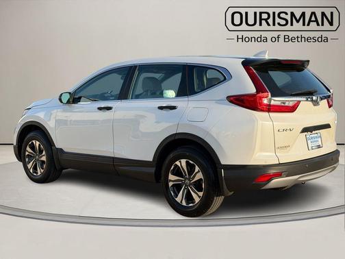 White 2019 Honda CR-V LX