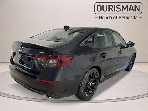 Black 2026 Honda Civic Sport