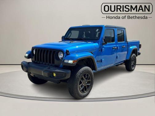 Hydro Blue Pearlcoat 2022 Jeep Gladiator Sport