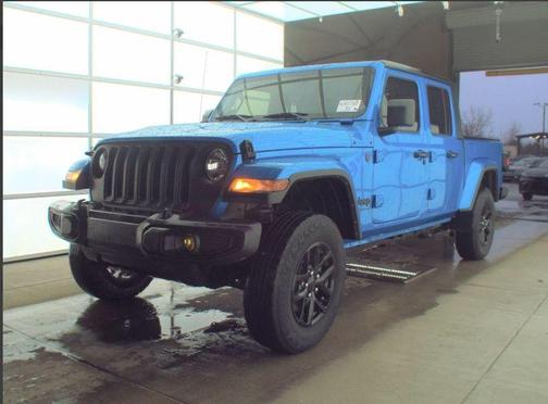 Hydro Blue Pearlcoat 2022 Jeep Gladiator Sport