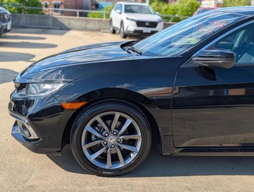 Black 2021 Honda Civic EX