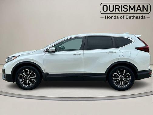 Platinum White 2020 Honda CR-V EX-L