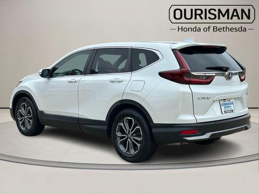 Platinum White 2020 Honda CR-V EX-L