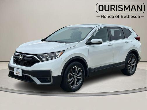 Platinum White 2020 Honda CR-V EX-L