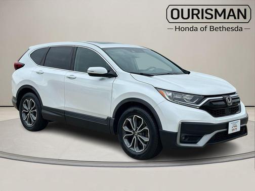Platinum White 2020 Honda CR-V EX-L
