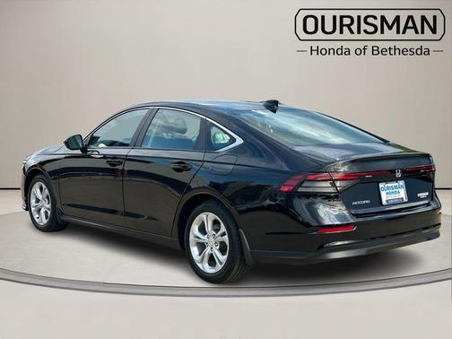 Black 2025 Honda Accord LX
