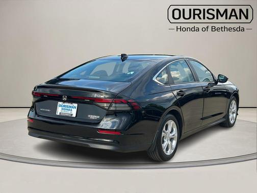 Black 2025 Honda Accord LX