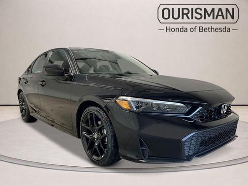 Black 2026 Honda Civic Sport