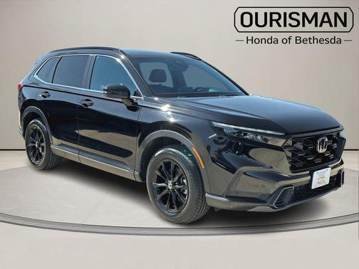 Black 2025 Honda CR-V Hybrid Sport-L