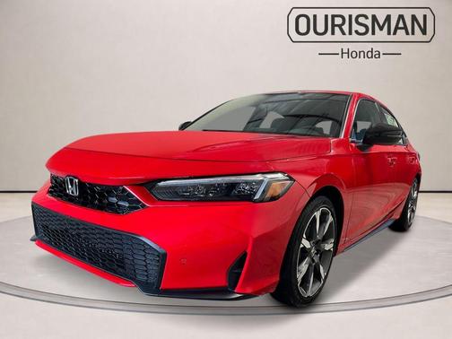 Rallye Red 2026 Honda Civic Hybrid Sport Touring