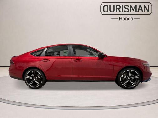 Radiant Red Metallic 2026 Honda Accord Hybrid Sport