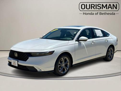 White 2024 Honda Accord EX