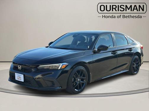Crystal Black 2023 Honda Civic Sport