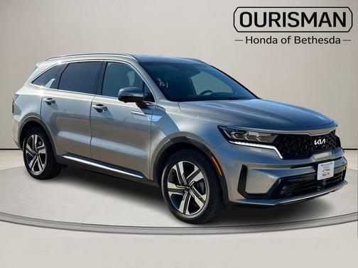 Steel Gray 2023 Kia Sorento Hybrid SX Prestige