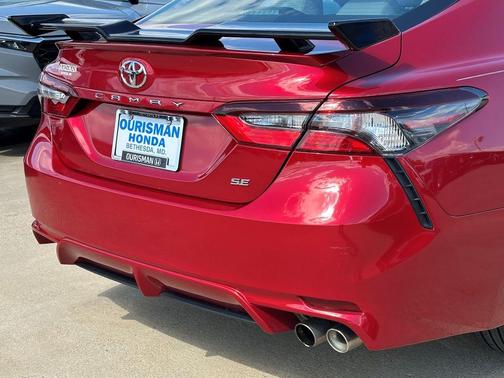 Red 2021 Toyota Camry SE