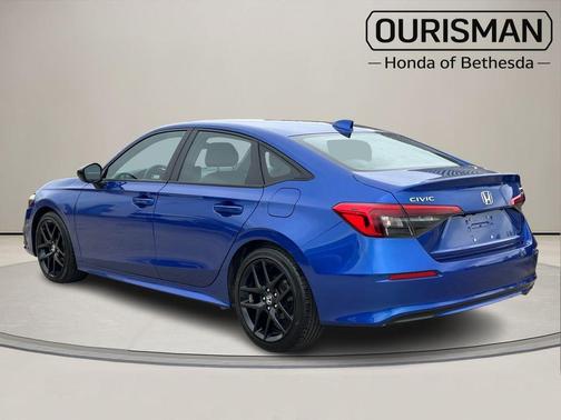 Blue 2024 Honda Civic Sport