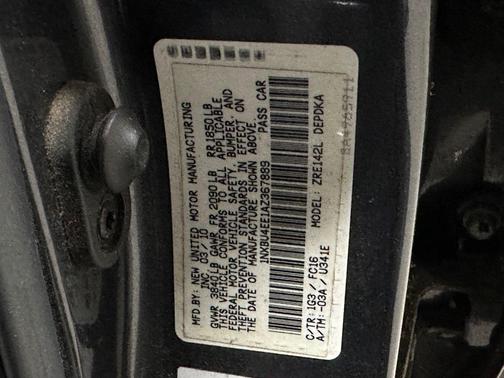 2010 Toyota Corolla LE