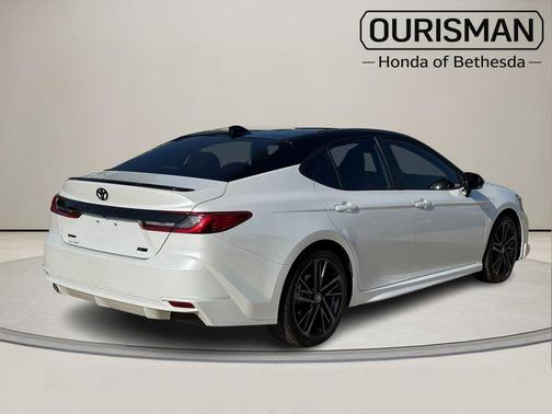 Midnight Black Metallic 2025 Toyota Camry XSE