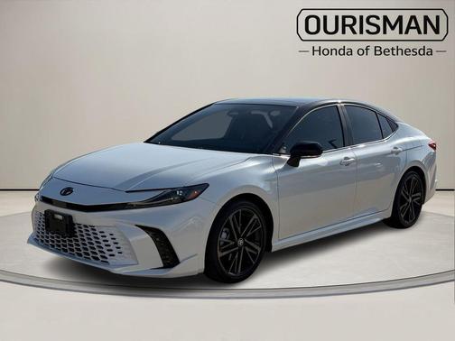 Midnight Black Metallic 2025 Toyota Camry XSE