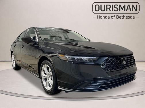 Crystal Black Pearl 2026 Honda Accord LX