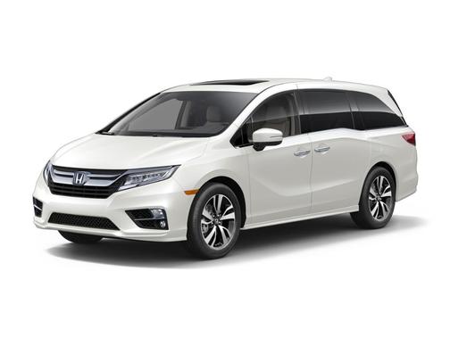 White 2018 Honda Odyssey Elite