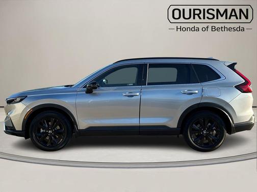 Silver Metallic 2023 Honda CR-V Hybrid Sport Touring