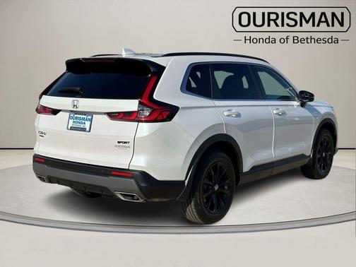 White 2025 Honda CR-V Hybrid Sport-L