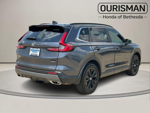 Gray 2024 Honda CR-V Hybrid Sport Touring