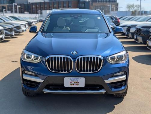 Blue Metallic 2018 BMW X3 xDrive30i