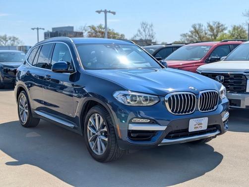 Blue Metallic 2018 BMW X3 xDrive30i