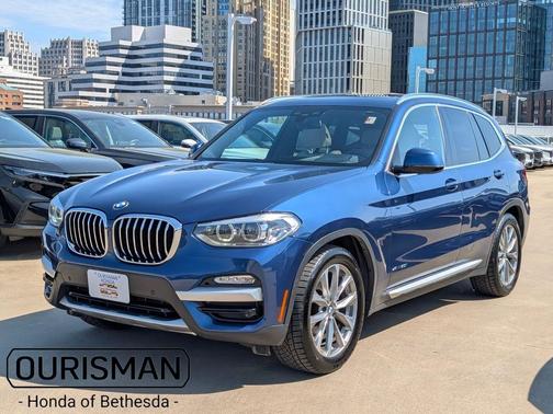 Blue Metallic 2018 BMW X3 xDrive30i