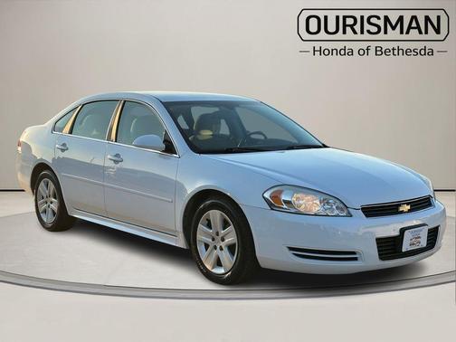 Summit White 2011 Chevrolet Impala LS