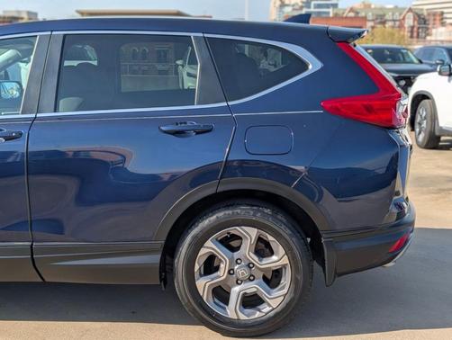 Blue 2017 Honda CR-V EX-L