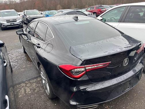 Black 2023 Acura TLX Technology
