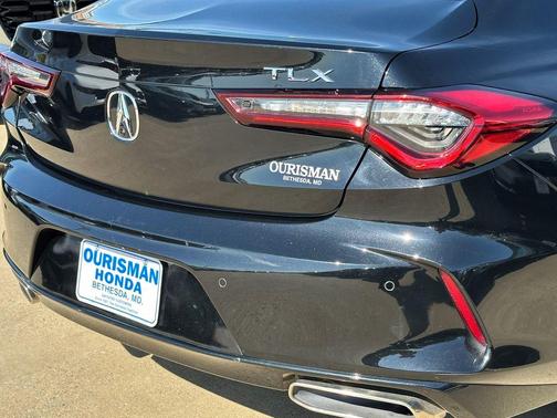 Black 2023 Acura TLX Technology