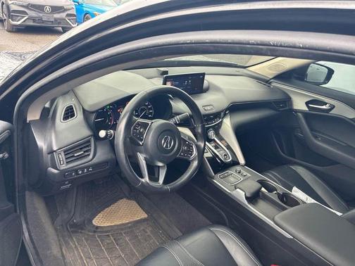 Black 2023 Acura TLX Technology