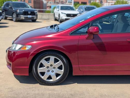 Tango Red Pearl 2010 Honda Civic LX