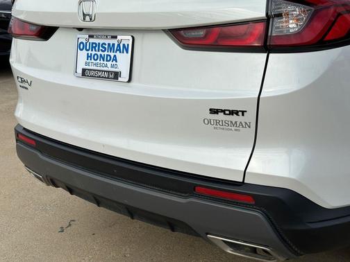 Platinum White 2024 Honda CR-V Hybrid Sport