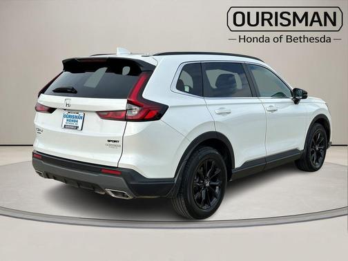 Platinum White 2024 Honda CR-V Hybrid Sport