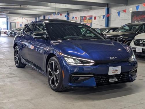 Blue 2024 Kia EV6 GT-Line