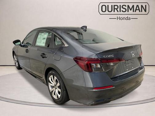 Meteorite Gray 2026 Honda Civic LX